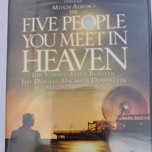 💥5 for 25💥 Hallmark Mitch Albom's Five People You Meet In Heaven DVD Brand New - Picture 6 of 8